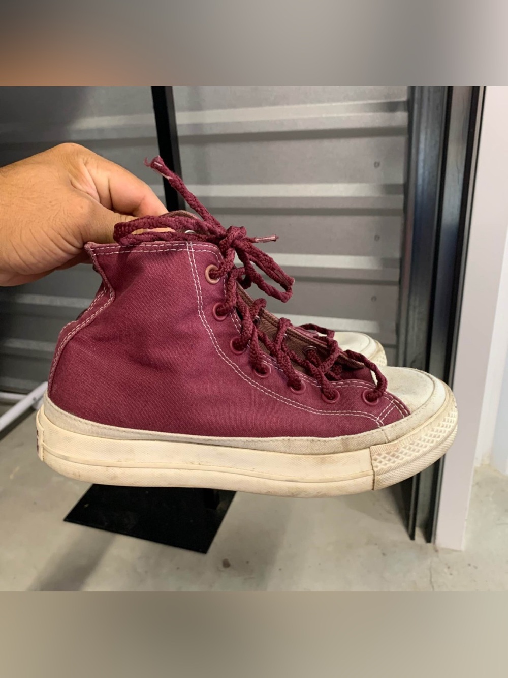 Converse Chuck Taylor All Star Lift Platform High Top sneakers, size 8